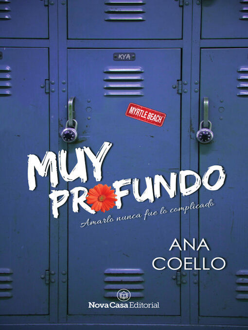 Detalles del título Muy profundo de Ana Coello - Lista de espera